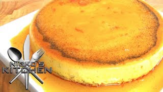 Leche Flan Philippines Dessert  Video Recipe [upl. by Nolie817]