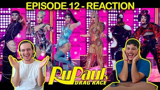 RuPauls Drag Race  Season 16  Episode 12  BRAZIL REACTION [upl. by Jeminah]