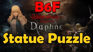 Wizardry Variant Daphne Solve the mystery of Abyss B6F Statue [upl. by Heise]