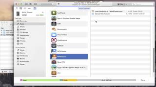 MP3 Audiobook Player  How to add a book via iTunes [upl. by Noiwtna]