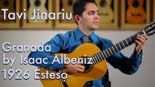 Albeniz Granada  Tavi Jinariu plays 1926 Domingo Esteso [upl. by Strephon560]