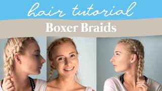 Boxer Braids  Short Hair [upl. by Dhiman]