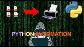 How to printout hard copies of multiple pdf using python code in the description [upl. by Aalst]
