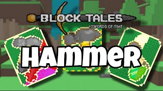 Custom Hammer Weapon  Blocktales Swords Of Time [upl. by Shapiro]