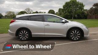 Ford Focus Estate vs Honda Civic Tourer vs Seat Leon ST pt 2 of 4 [upl. by Bibah]