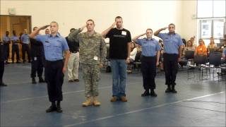 Knock Out Drill Between Current Cadets and Past Cadets [upl. by Ludlew]