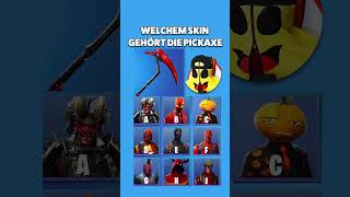 FINDEST du ALLE SKINS anhand der SPITZHACKE in Fortnite 🧠unmöglich [upl. by Falk]