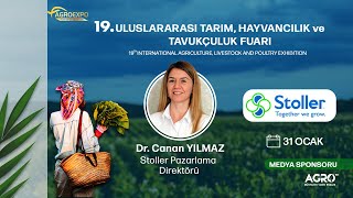 Stoller Pazarlama Direktörü Canan Yılmaz  AGROEXPO İZMİR [upl. by Barnie]