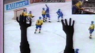 IshockeyVM 19910420 SverigeFinland SWEFIN 44 [upl. by Siravaj710]