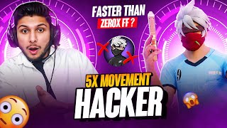 5X Movement Hacker in NG 🥵  Faster Than Zerox FF ⚡️ [upl. by Foy]