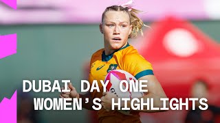 It’s a Maddi Levi MASTERCLASS  HSBC SVNS Dubai 2024  Day One Womens Highlights [upl. by Noramac262]