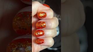 🍁🍂 Autumn Glitter Nails [upl. by Notle]