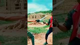 Sword fight choreography best funny fight karate kickboxing humour funny actiongames shorts [upl. by Drewett]