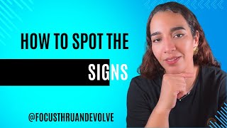 How to Spot The Signs FocusthruandEvolve healthupdates [upl. by Warford]