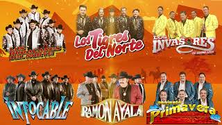 Los Huracanes del Norte Los Tigres del Norte Los Invasores De Nuevo Leon Grupo Intocable MIX [upl. by Norrehc]