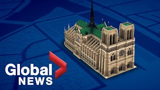 Virtual tour of Notre Dames storied architecture [upl. by Xavler718]