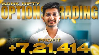 Bank Nifty Options Trading Profit 721414  By Ayush Thakur [upl. by Suneya]