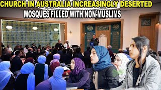 Islam Convert  Christian Church in Australia Empty Mosque Full of NonMuslims [upl. by Ruy]