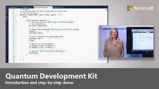 Microsoft Quantum Development Kit Introduction and stepbystep demo [upl. by Karrah914]