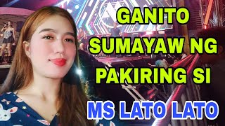 Trending Now Pakiring Pangalay Dance Ms Lato Lato  Live Performance  Panalo Shaira All Song [upl. by Sam]