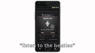 TuneIn Radio Car Mode and Voice Search [upl. by Ahtibat]