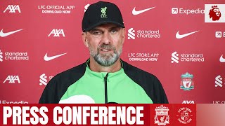 Jürgen Klopps Premier League press conference  Liverpool vs Luton Town [upl. by Ofori]