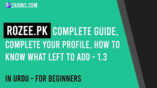 Rozeepk Complete Guide make an account setup profile apply to jobs 100 explained  13 [upl. by Brig]