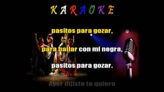 KARAOKE  CUMBIA  PASITOS PARA BAILAR  AGUA MARINA  MENTOR ACOSTA [upl. by Nwahshar]