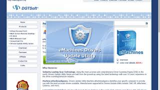 eMachines Drivers Update Utility can update your emachines device drivers for windows automatically [upl. by Eldridge155]