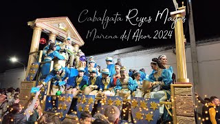 💥 Cabalgata Reyes Magos de Mairena del Alcor 💥 2024 4K [upl. by Alyose]