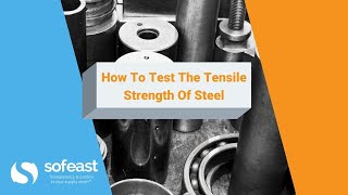 How To Test The Tensile Strength Of Steel [upl. by Korry331]