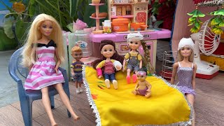 Lilly milly ki kahani part 19  rasika ne dekha Sapna the barbie task  barbie doll cartoon [upl. by Julieta]