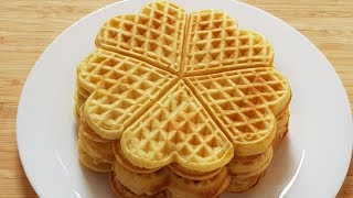 Waffeln Rezept  Waffeln selber machen [upl. by Oiuqise]