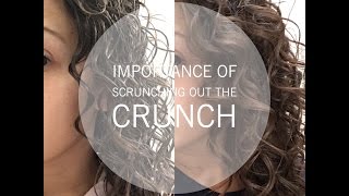 Importance of scrunching out the crunch [upl. by Lorine]