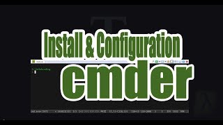 Tutorial Install amp Konfigurasi Aplikasi Cmder Console Emulator Pada Windows [upl. by Lyman]