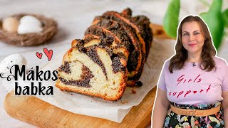 Mákos babka kalács 🥚🐇 finom húsvéti recept [upl. by Caterina]