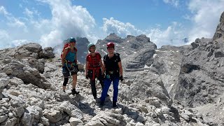 Via ferrata Bocchette 305  dla każdego  Dolomiti Brenta [upl. by Amorette]