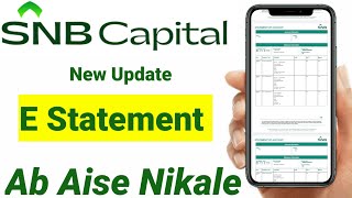 Alahli Bank Account Statement kaise Nikale How To Download SNB Account Statement Online  SNB Bank [upl. by Hayyikaz]