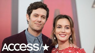 Leighton Meester amp Adam Brody Make Rare Red Carpet Appearance For Movie Date Night [upl. by Ime]