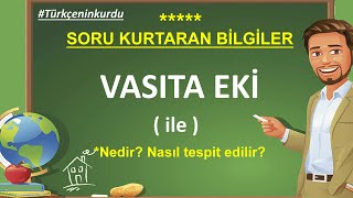 Ekler  Vasıta Eki  Çekim Ekleri  Çok Karıştırılan Ekler  İsim Çekim Ekleri  ilenin görevleri [upl. by Utter585]