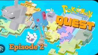 onix and tentacool showcase Pokemon quest episode 2 [upl. by Adnarem816]