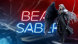 Beat saber Sephiroth theme expert  Final Fantasy VII Sephiroth theme  「OneWinged Angel」 [upl. by Haldis353]