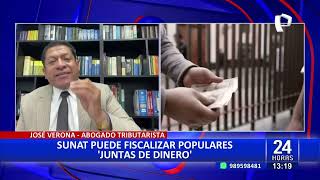 Ahorro de dinero a través de juntas puede ser fiscalizada por Sunat [upl. by Leiser]