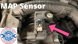 BMW 320D MAP Sensor Location [upl. by Rosina952]