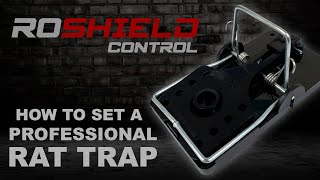 How to set a Roshield Professional Rat Trap [upl. by Ayatahs593]