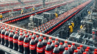 How CocaCola Is Made In Factory  CocaCola Factory Process [upl. by Krutz]