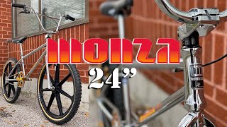 2022 MONZA 24quot CRUISER BMX WITH SKYWAY MAG WHEELS UNBOXING amp OVERVIEW [upl. by Myrle]