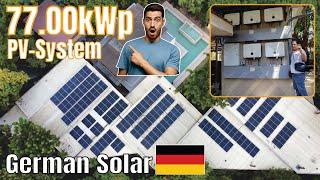 EP31  Solar Installation 77kWp PV System Grid tied Inverter Marilao Bulacan [upl. by Klayman]