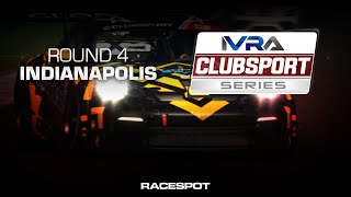 GSI ClubSport Series by IVRA on iRacing  Round 4  500 km of Indianapolis [upl. by Nikki]