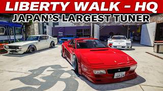 Japans Most ICONIC Tuning Shop Liberty Walks Massive HQ  Capturing Car Culture [upl. by Nyladnarb]